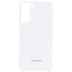 Чохол Silicone Cover (AA) для Samsung Galaxy S21 (Білий / White)