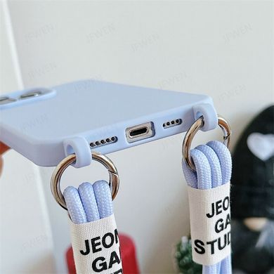 Чехол для iPhone 14 Pro Max Crossbody Case + ремешок Mint