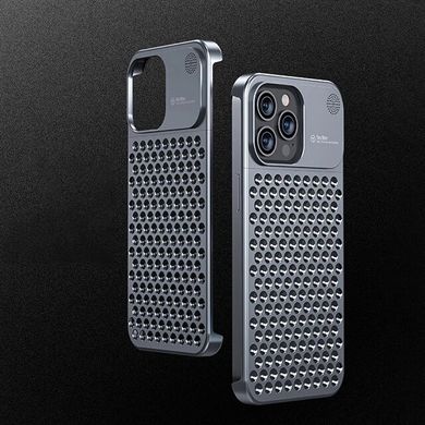 Металлический чехол для iPhone 13 Pro Aluminium Case Militari Grade Graphite