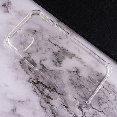 TPU чохол GETMAN Ease logo посилені кути для Apple iPhone 14 Plus (6.7") Безбарвний (прозорий)
