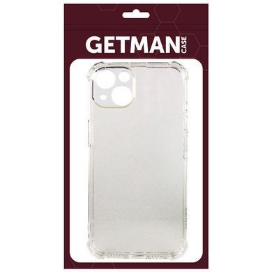 TPU чохол GETMAN Ease logo посилені кути для Apple iPhone 14 Plus (6.7") Безбарвний (прозорий)