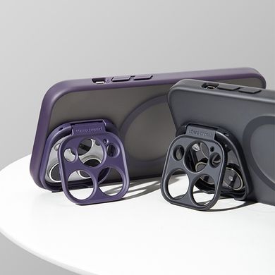 Чехол для iPhone 13 HYBRID Case (Camera Stand) + подставка Purple