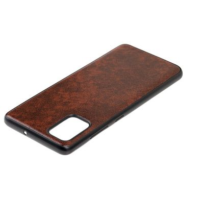 Чехол для Samsung Galaxy A51 (A515) Lava case темно-коричневый