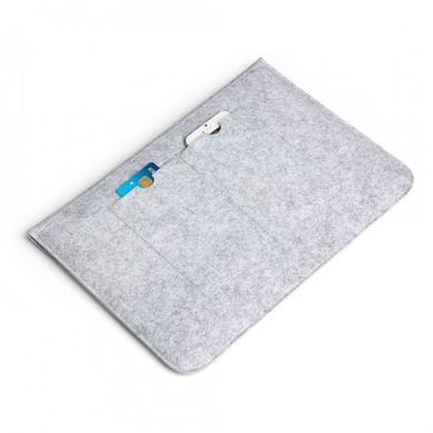 Чехол - конверт из войлока для MacBook Pro/Air 13" Light Grey