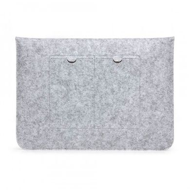 Чехол - конверт из войлока для MacBook Pro/Air 13" Light Grey