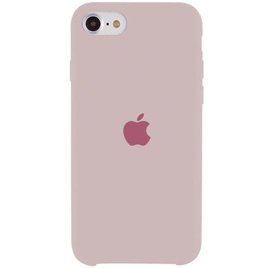 Чехол Silicone Case (AA) для Apple iPhone SE (2020) (Серый / Lavender)