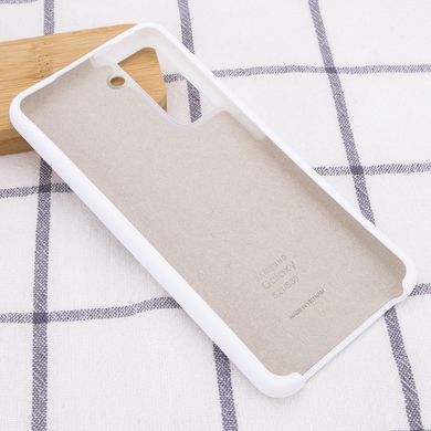 Чехол Silicone Cover (AA) для Samsung Galaxy S21 (Белый / White)