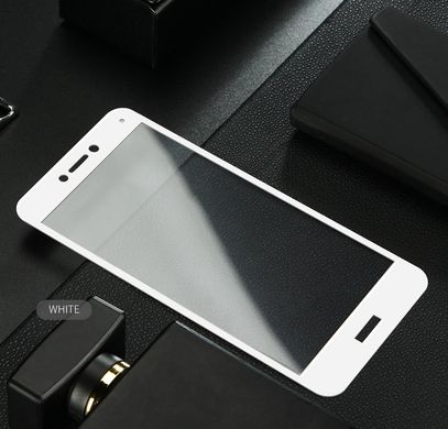 Защитное стекло 4d soft edge for Huawei P8 Lite 2017 белое