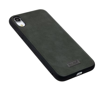Чехол для iPhone Xr Sulada Leather серый