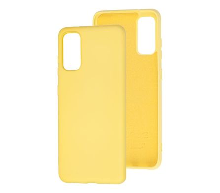 Чехол для Samsung Galaxy S20 (G980) Wave colorful желтый