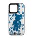 Чехол для iPhone 13 Pro Brand 3d Bear Blue