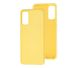 Чехол для Samsung Galaxy S20 (G980) Wave colorful желтый