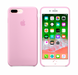 Чохол silicone case for iPhone 7 Plus / 8 Plus Light Pink / Світло-рожевий