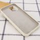 Чохол для Apple iPhone 14 Pro Max Silicone Case Full / закритий низ Бежевий / Antigue White