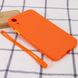 Чехол TPU Square Full Camera для Apple iPhone XR (6.1"") Оранжевый