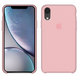 Чехол silicone case for iPhone XR light pink / Розовый