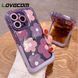Чехол для iPhone 11 Beautiful Flower + подставка Purple