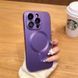 Чехол для iPhone 13 Pro Max Sapphire Matte with MagSafe + стекло на камеру Deep Purple