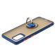 Чехол для Samsung Galaxy A31 (A315) LikGus Maxshield Magnetic Ring синий
