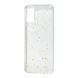 Чехол для Samsung Galaxy A41 (A415) Wave confetti прозрачный микс