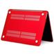 Чохол накладка Matte HardShell Case для MacBook Pro 13" (2016/2017/2018/2019) Red