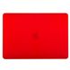 Чехол накладка Matte HardShell Case для MacBook Pro 13" (2016/2017/2018/2019) Red