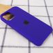 Чехол silicone case for iPhone 12 mini (5.4") (Фиолетовый/Ultra violet)