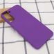Чохол Silicone Cover Full without Logo (A) для Samsung Galaxy S21 Plus (Фіолетовий / Purple)