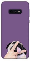 Чехол для Samsung Galaxy S10e PandaPrint Мопс животные