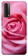 Чехол для Huawei P Smart (2021) PandaPrint Розовый бутон цветы