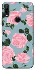 Чехол для Huawei P Smart Z PandaPrint Розовый принт цветы