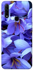 Чехол для Oppo A31 PandaPrint Фиолетовый сад цветы
