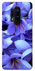 Чехол для OnePlus 8 Pro PandaPrint Фиолетовый сад цветы
