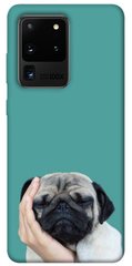 Чехол для Samsung Galaxy S20 Ultra PandaPrint Спящий мопс животные