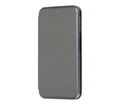Чехол книжка Premium для Samsung Galaxy A7 2018 (A750) серый