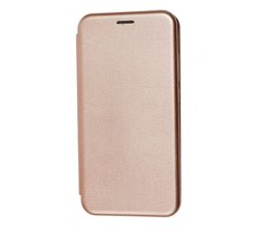 Чохол книжка Premium для Xiaomi Redmi 8A рожево-золотистий