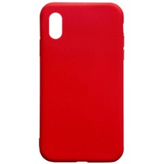 Силиконовый чехол Candy для Apple iPhone XR (6.1"") Красный