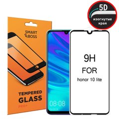 5D стекло изогнутые края для Honor 10 Lite Premium Smart Boss™ Черное
