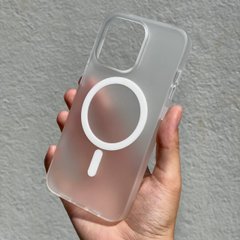 Чохол для iPhone 14 Matt Clear Case ультратонкий, не жовтіє White