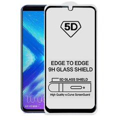 5D стекло для Samsung Galaxy M30S / M21 Черное Полный клей / Full glue