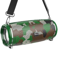 Акустика HOCO Xpress sports BT speaker LED IPX5 HC2 |BT, TWS, AUX, FM, TF, USB| Camouflage-Green