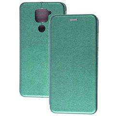 Чехол книжка Premium для Xiaomi Redmi Note 9 зеленый