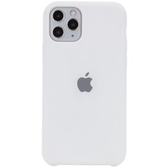 Чохол silicone case for iPhone 11 Pro Max (6.5") (Білий / White)
