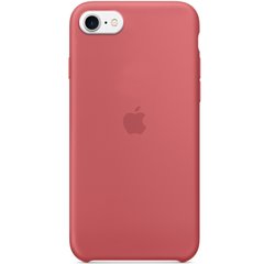 Чехол Silicone Case (AA) для Apple iPhone SE (2020) (Красный / Camellia)