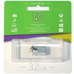 Флеш-драйв USB Flash Drive T&G 106 Metal Series 32GB (Серебристый)