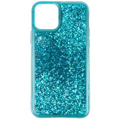 TPU+PC чохол Sparkle (glitter) для Apple iPhone 12 mini (5.4") (Зелений)