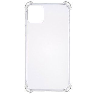 TPU чохол GETMAN Ease logo посилені кути для Apple iPhone 13 (6.1"") Безбарвний (прозорий)