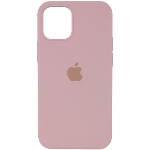 Чехол для Apple iPhone 16 Plus Silicone Case Full / закрытый низ Розовый / Pink Sand