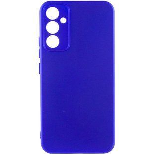 Чохол Silicone Cover Lakshmi Full Camera (A) для Samsung Galaxy A35 (Синій / Iris)