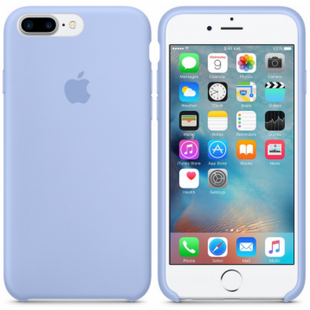 Чехол silicone case for iPhone 7 Plus/8 Plus Lilac / Лиловый